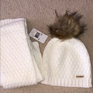 Michael Kors hat and scarf matching set